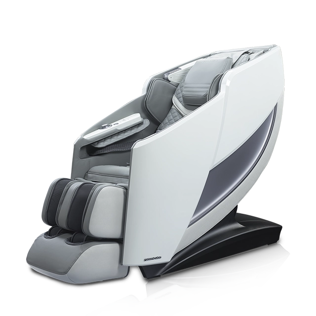 RoboticVibe RV7575 White + Grey Massage Chair