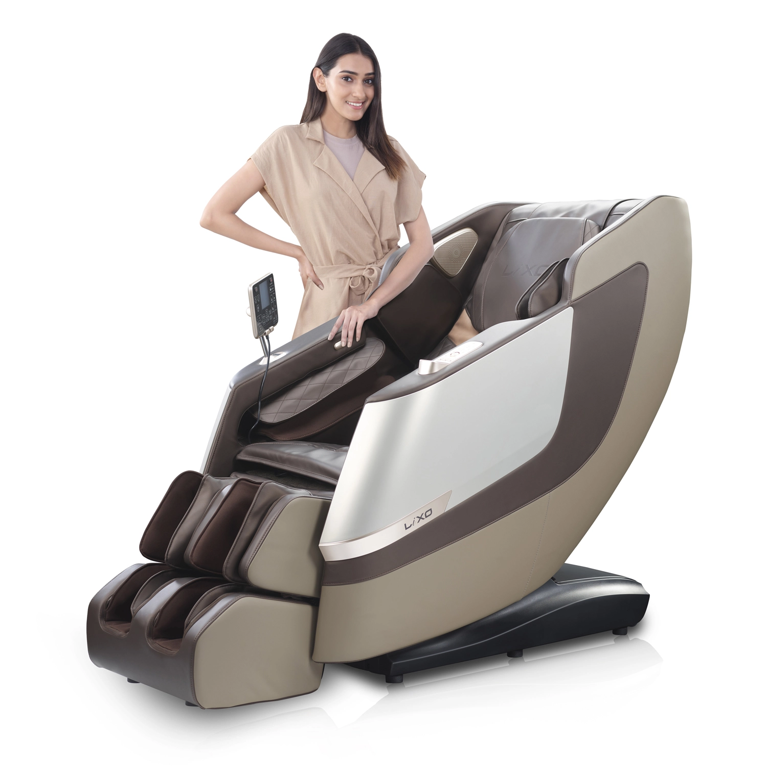 LI5588 Brown chair front view