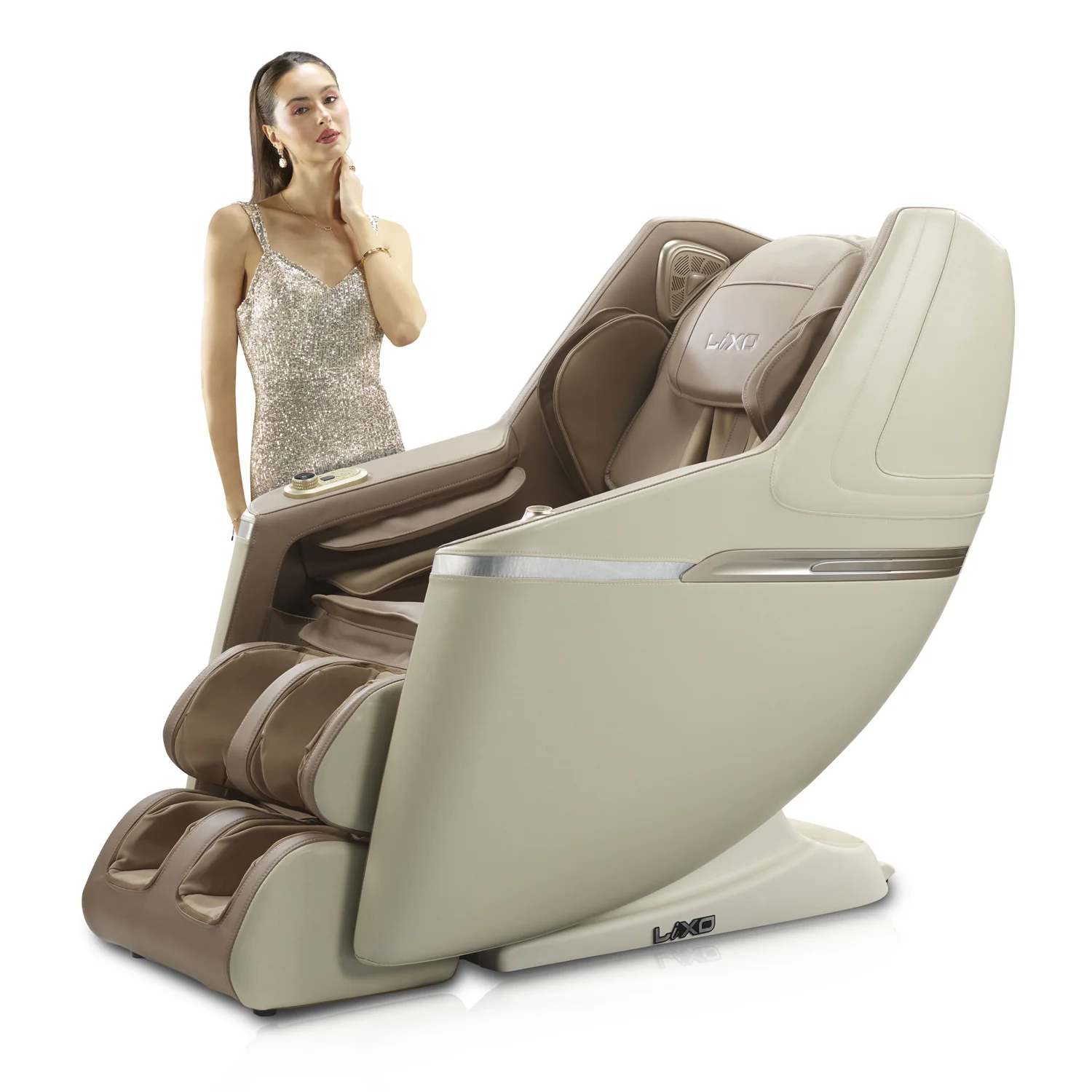 Lixo LI4411 Khaki Massage Chair