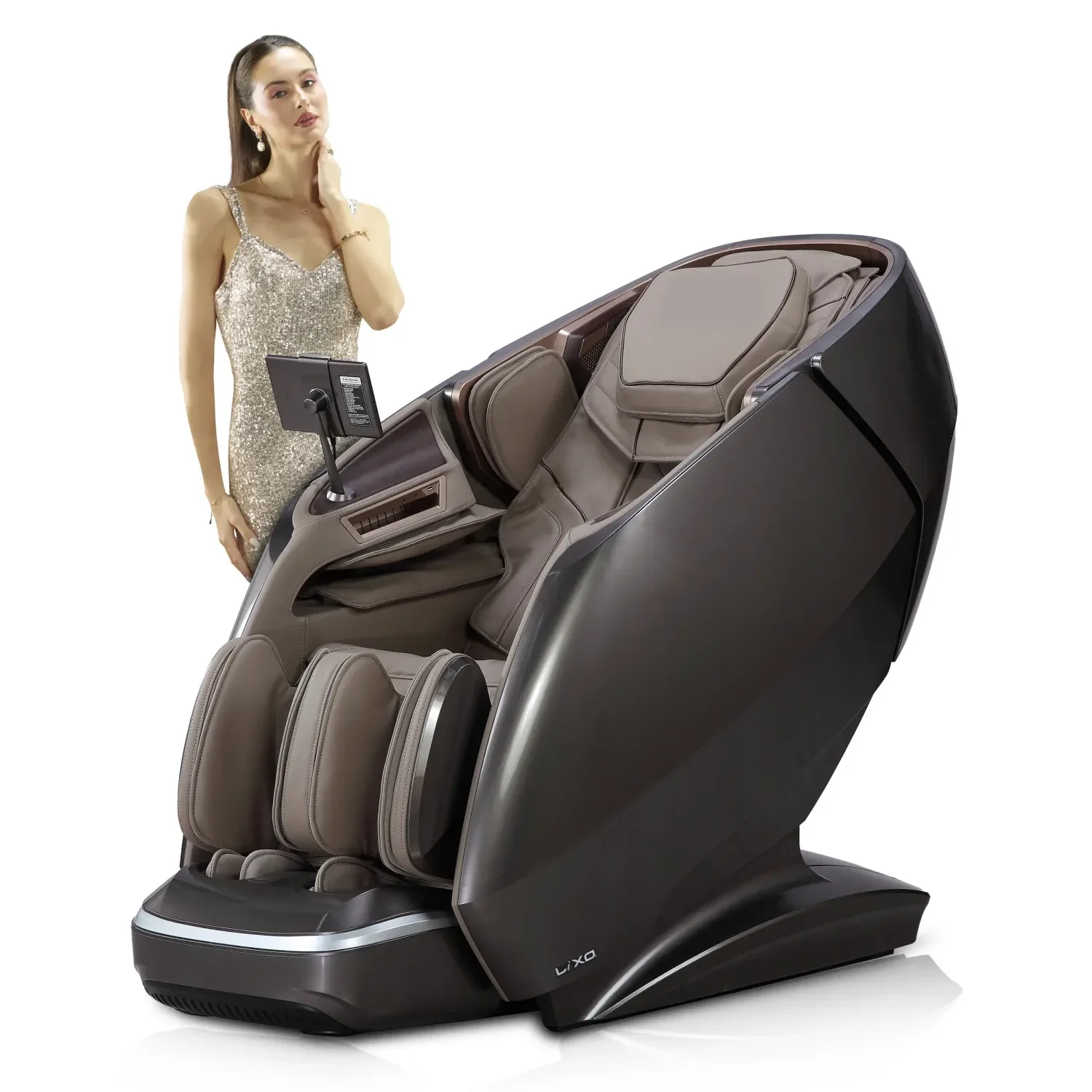 Lixo LI6666 massage chair in premium Indian home interior