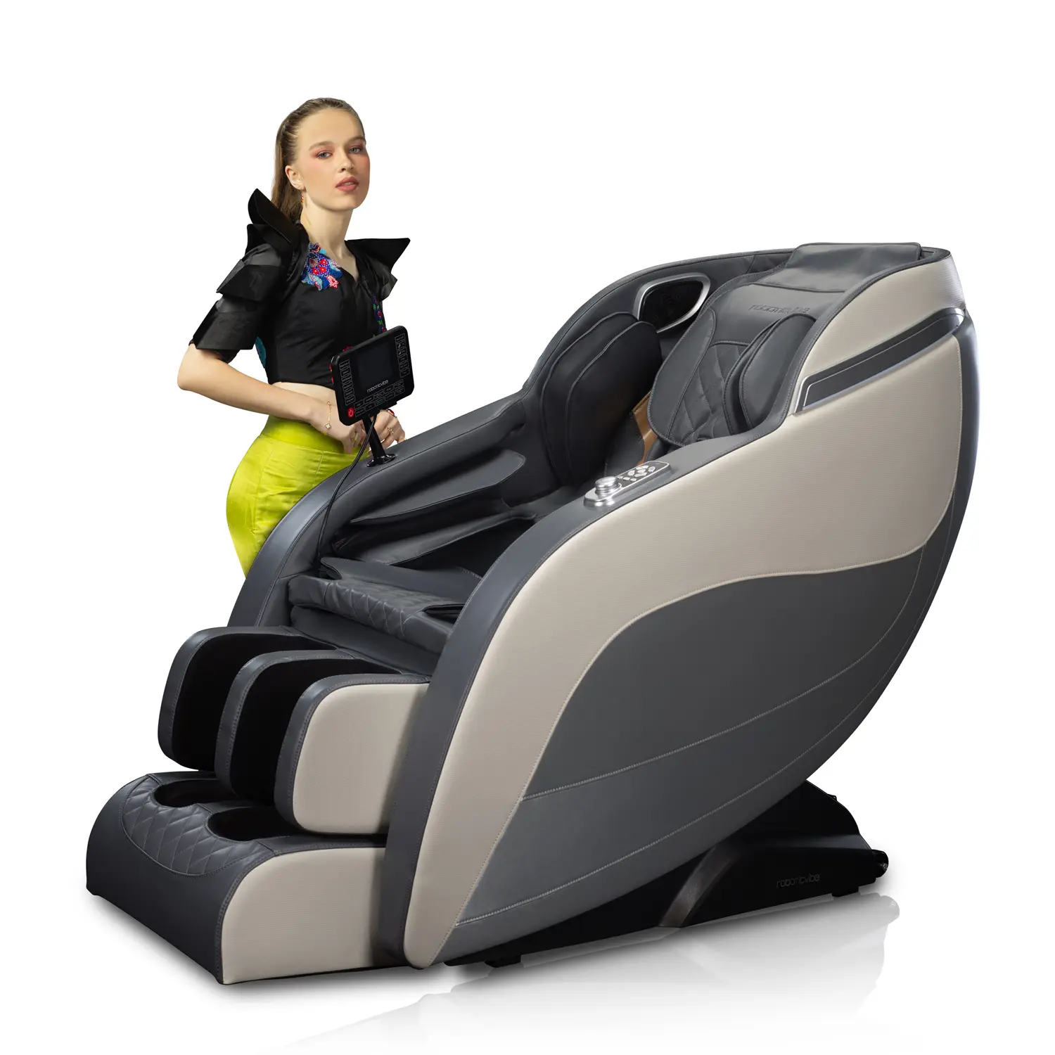 RoboticVibe Massage Chair - RV2020 White